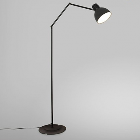 Design floor articulated lamp 113 cm BLUX SYSTEM F30 aluminum lampshade E27 11W