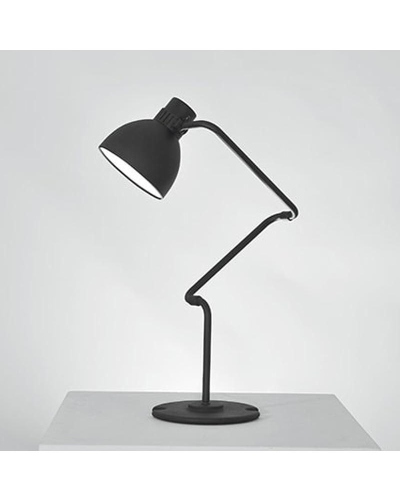 Lámpara de diseño de mesa articulada BLUX SYSTEM T30 pantalla de aluminio E27 11W