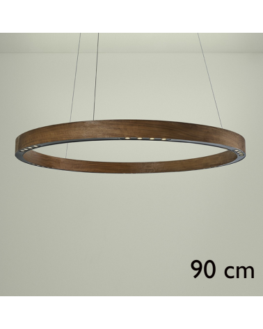 Design ceiling lamp R2 S90 FLAT CANOPY LED 4x18W 3000K in aluminum with rosette
