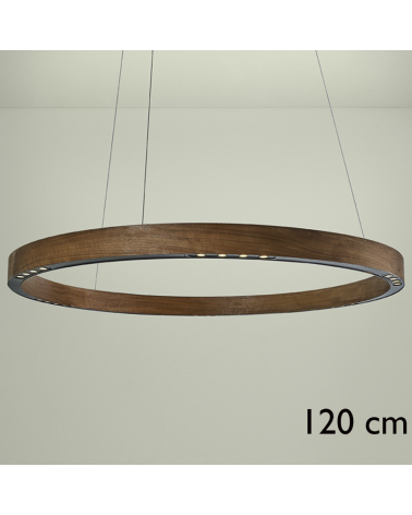 Design ceiling lamp R2 S120 FLAT CANOPY LED 6x18W 3000K in aluminum with rosette