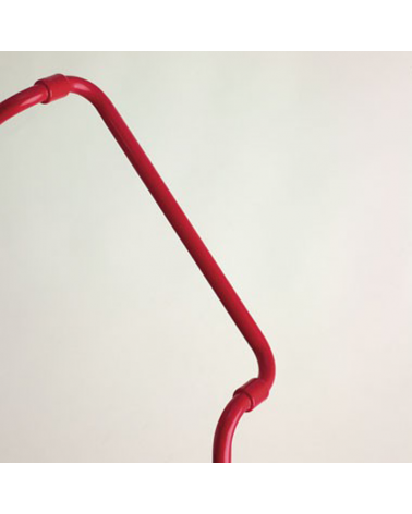 Lámpara de diseño de pie articulada 113 cm BLUX SYSTEM F50 pantalla de aluminio E27 11W