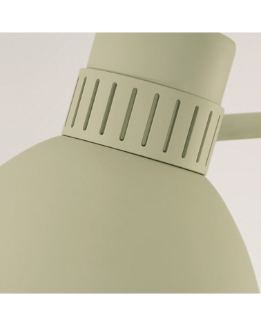 Lámpara de diseño de pie articulada 113 cm BLUX SYSTEM F50 pantalla de aluminio E27 11W