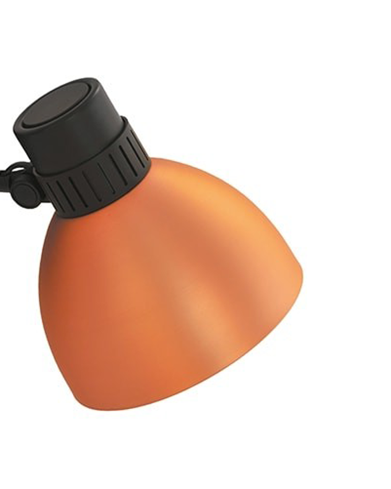 Lámpara de diseño de mesa articulada BLUX SYSTEM T40 pantalla de aluminio E27 11W