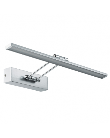 Wall light 45 cm 7W LED 2700K nickel and chrome