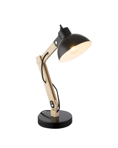 Flexo 45cm madera y metal 40W E27