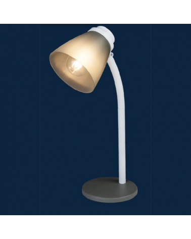 30cm plastic round base lamp 25W E14