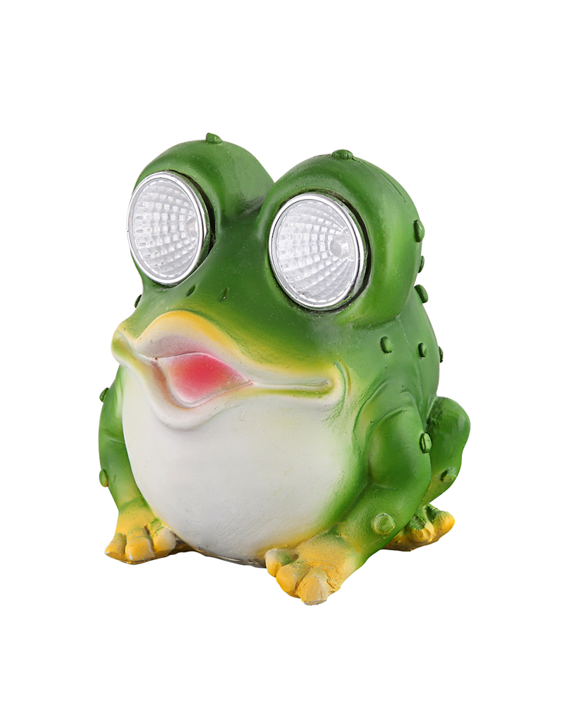 Solar lamp frog 9cm 0,024W 3V LED