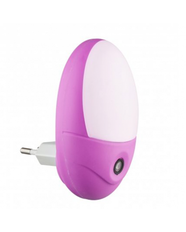 Luz nocturna infantil quitamiedos enchufable 10cm forma ovalada 6500K