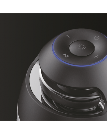 LED table lamp 16,5cm IP65 flashlight and speaker