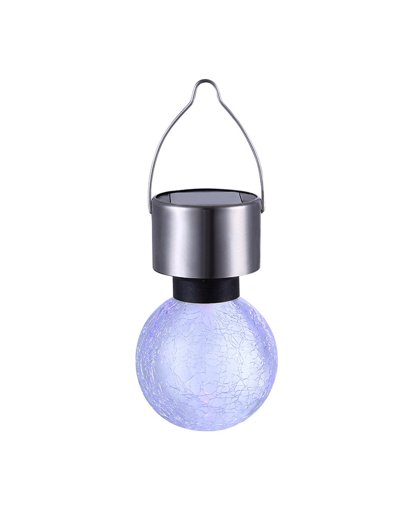 Stainless steel RGB LED solar lamp IP44