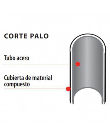 Classic street lamp IP44 15W 3xE27 height 240cm with resistant UV beveled polycarbonate diffuser