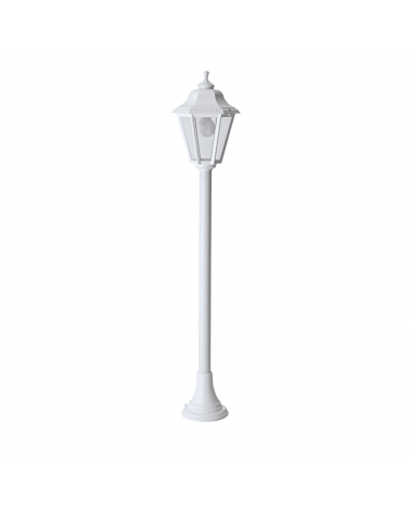 Classic lamppost beacon IP44 15W E27 height 120cm with resistant UV beveled polycarbonate diffuser