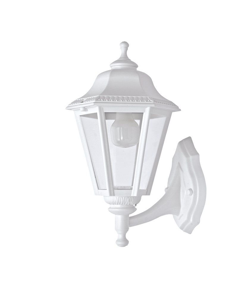 Classic outdoor wall light IP44 15W E27 high 40cm with head up