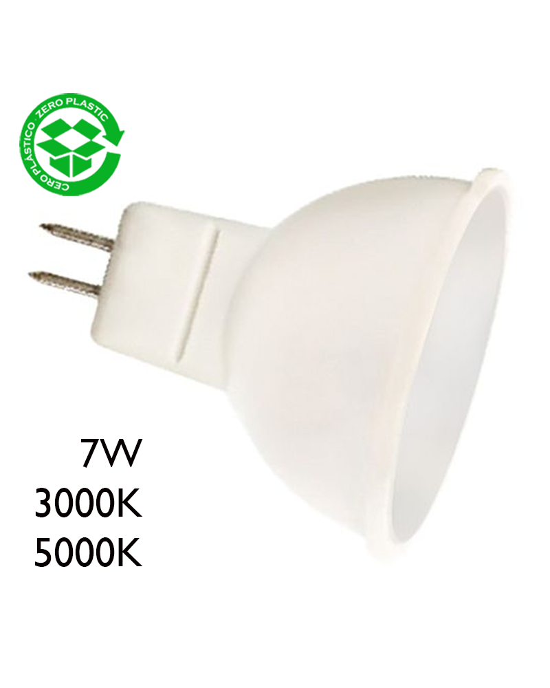 Spot LED 7W GU5,3 120º 620Lm.