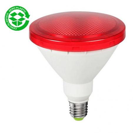 PAR38 LED 15W red bulb IP64 E27 1200Lm.
