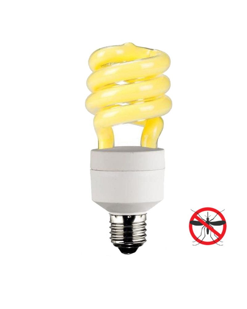 Spiral anti-mosquitoes light bulb low consumption 23W E27
