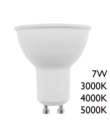 LED Spotlight bulb LED GU10 7W 100º