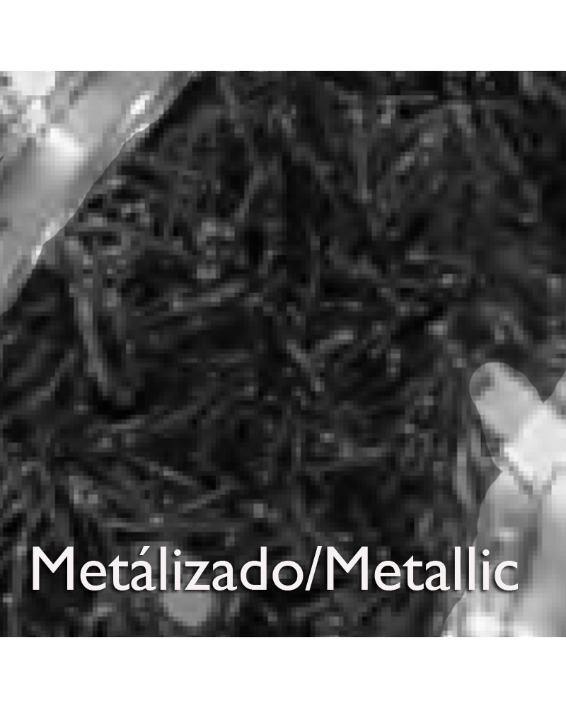 Metallic color tapestry 25 meters in various finishes, size 25x0,90m.