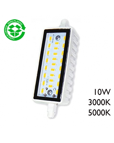 LED Linear bulb 118 mm. 10W R7S 360º 1000 Lm