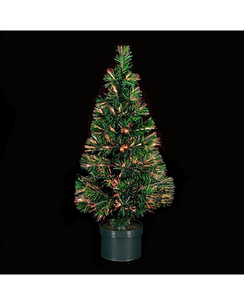 120cm grenn fiber optic Christmas tree