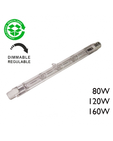 Linear dimmable halogen lamp R7S J78