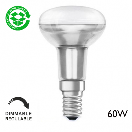 Incandescent reflector bulb R50 60W E14 50mm