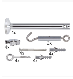 accesorios sistemas de cables