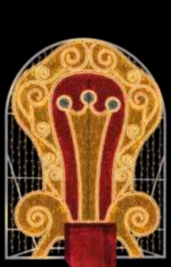 trono papa noel navidad