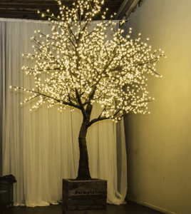 arbol artificial LED