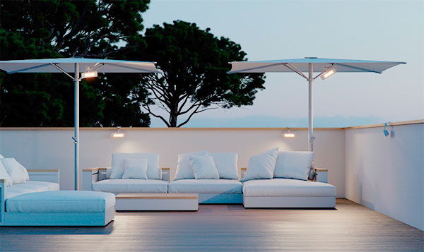 Proyector LED con batería y pinza 10W 110º CCT SWITCH 3000K/4000K/5000K