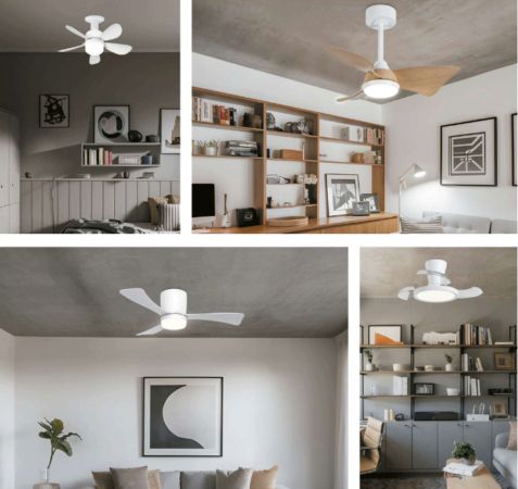 ventiladores de techo modernos