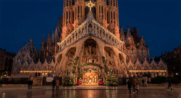 Barcelona capital navideña europea