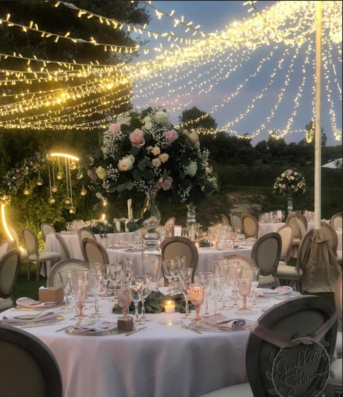 cortinas guirnaldas led