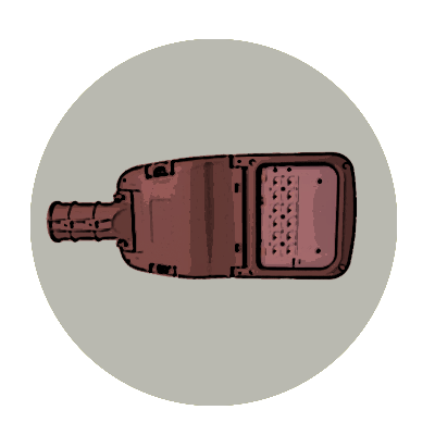 Farolas de alumbrado público uso profesional