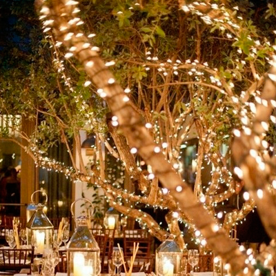 Guirnaldas arboles LED